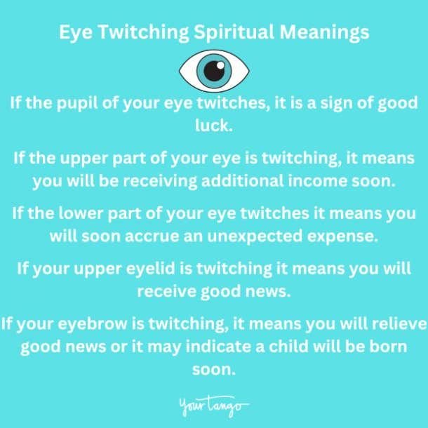 Decoding Left Eye Twitching Spiritual Meaning